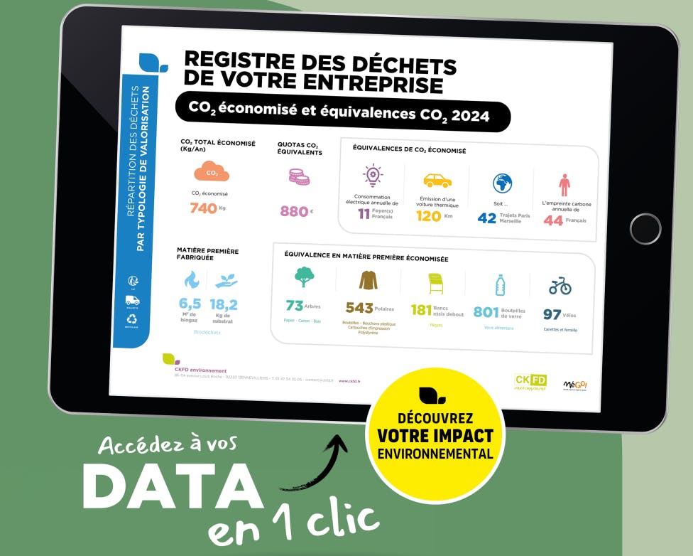 Accédez à l’ensemble de vos données de collecte via un espace client en ligne sécurisé à tout moment.